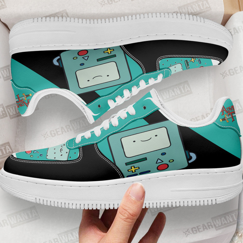 BMO Air Sneakers Custom Adventure Time Shoes-Gear Wanta