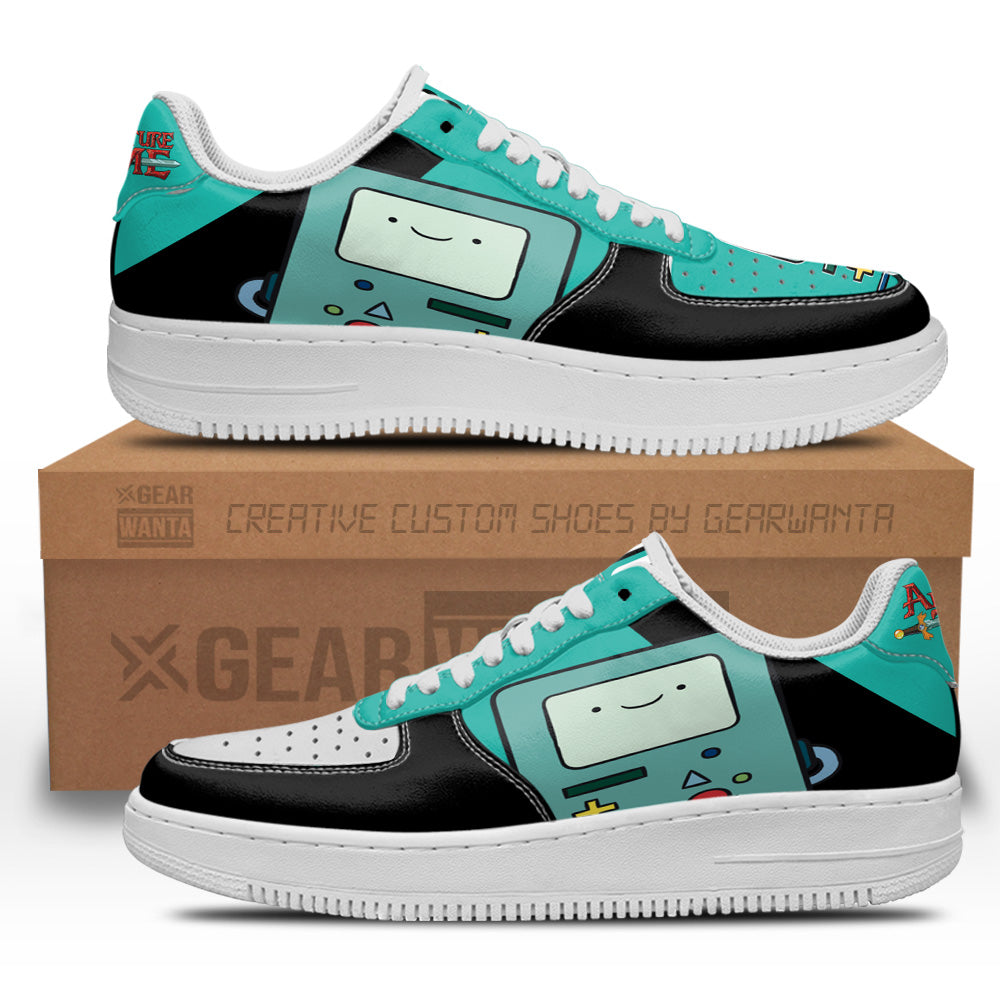 BMO Air Sneakers Custom Adventure Time Shoes-Gear Wanta