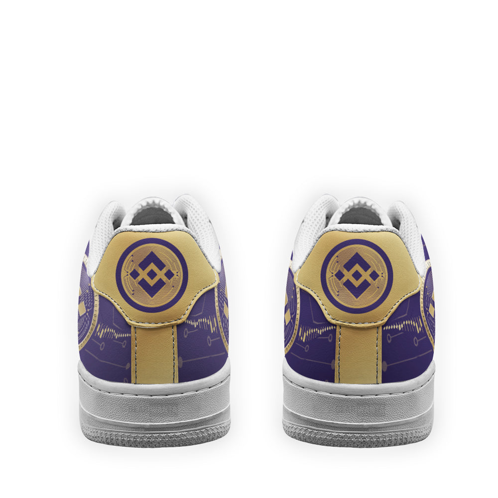 BNB Binance Air Shoes Custom Sneakers TT14-Gear Wanta