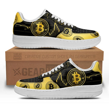 BTC Bit Air Shoes Custom Sneakers TT14-Gear Wanta