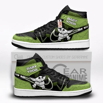 Baby Yoda J1-Sneakers Custom Shoes Gearwanta.com