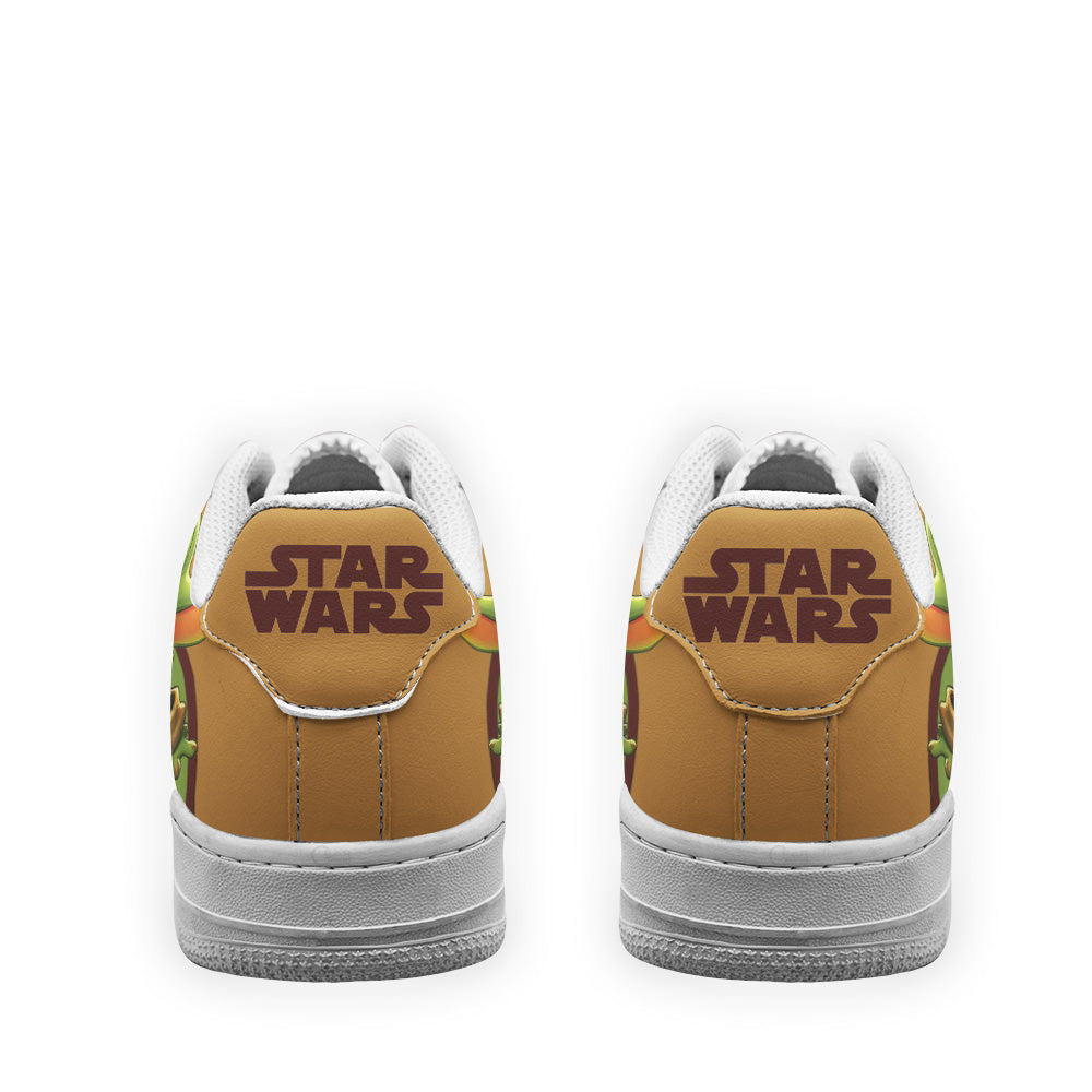 Baby Yoda Star Wars Custom Air Sneakers LT11-Gear Wanta