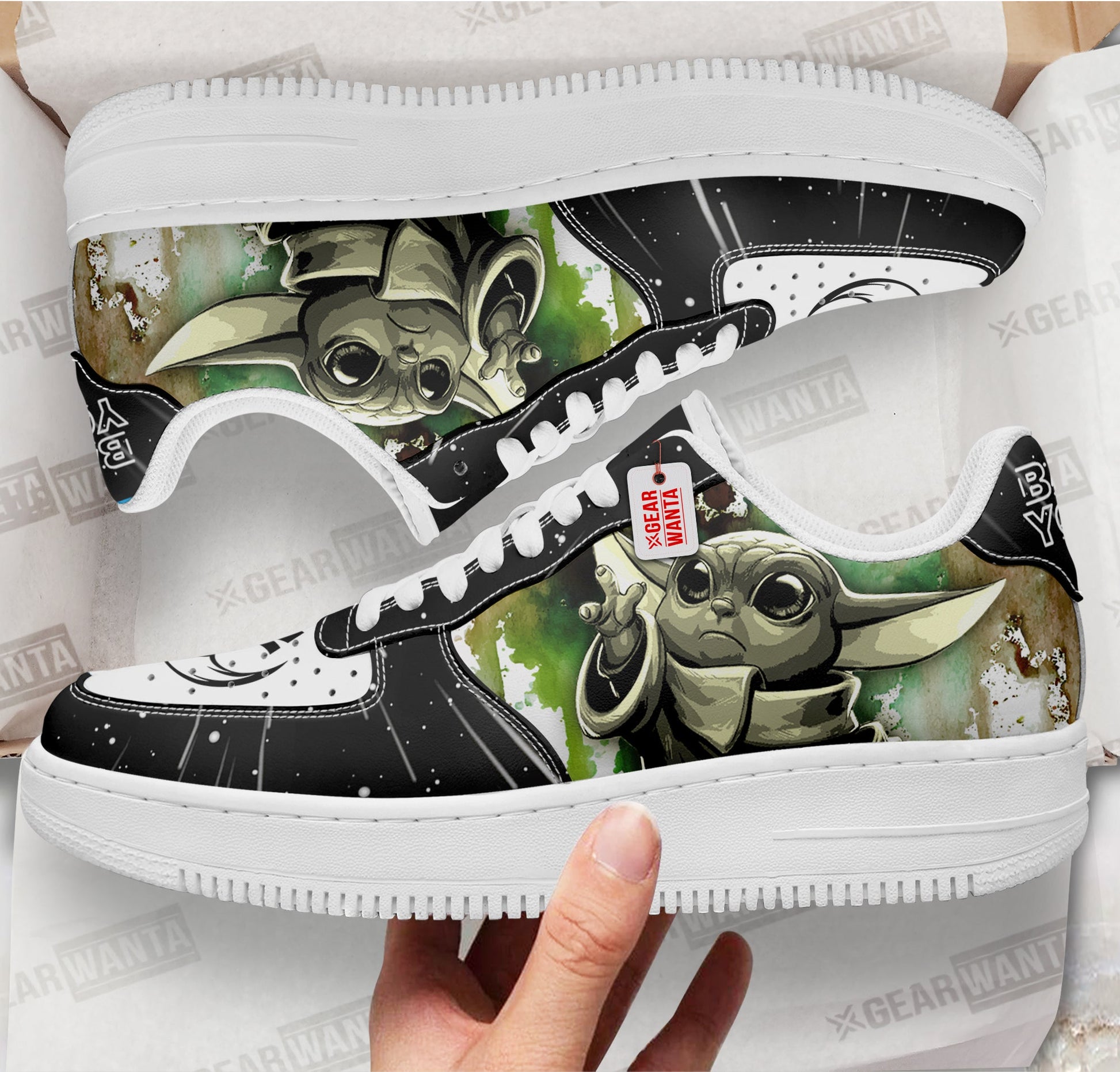 Baby Yoda Star Wars Custom Air Sneakers PT21-Gear Wanta