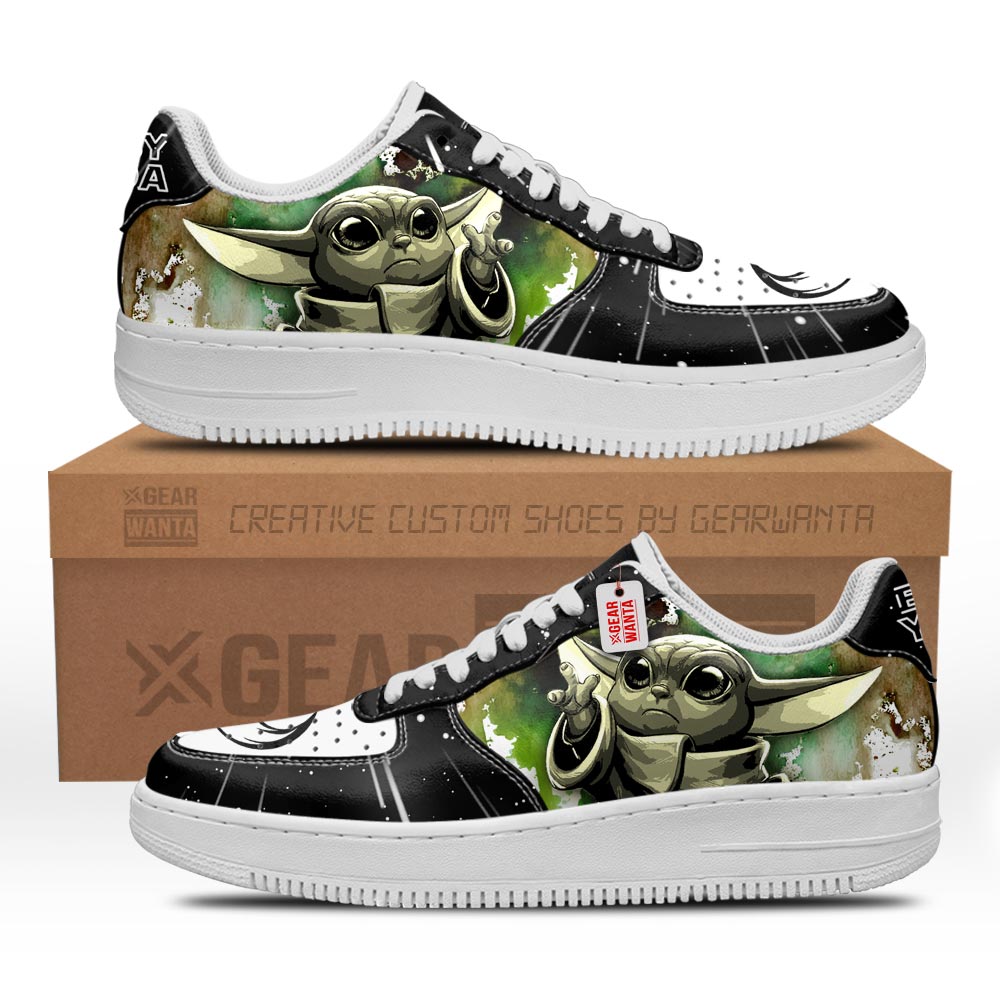 Baby Yoda Star Wars Custom Air Sneakers PT21-Gear Wanta