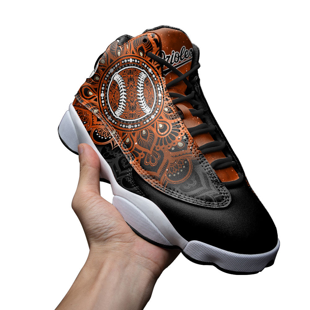 Baltimore Orioles J13 Sneakers Custom Shoes-Gear Wanta