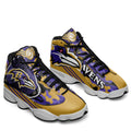 Baltimore Ravens J13 Sneakers Custom Shoes-Gear Wanta