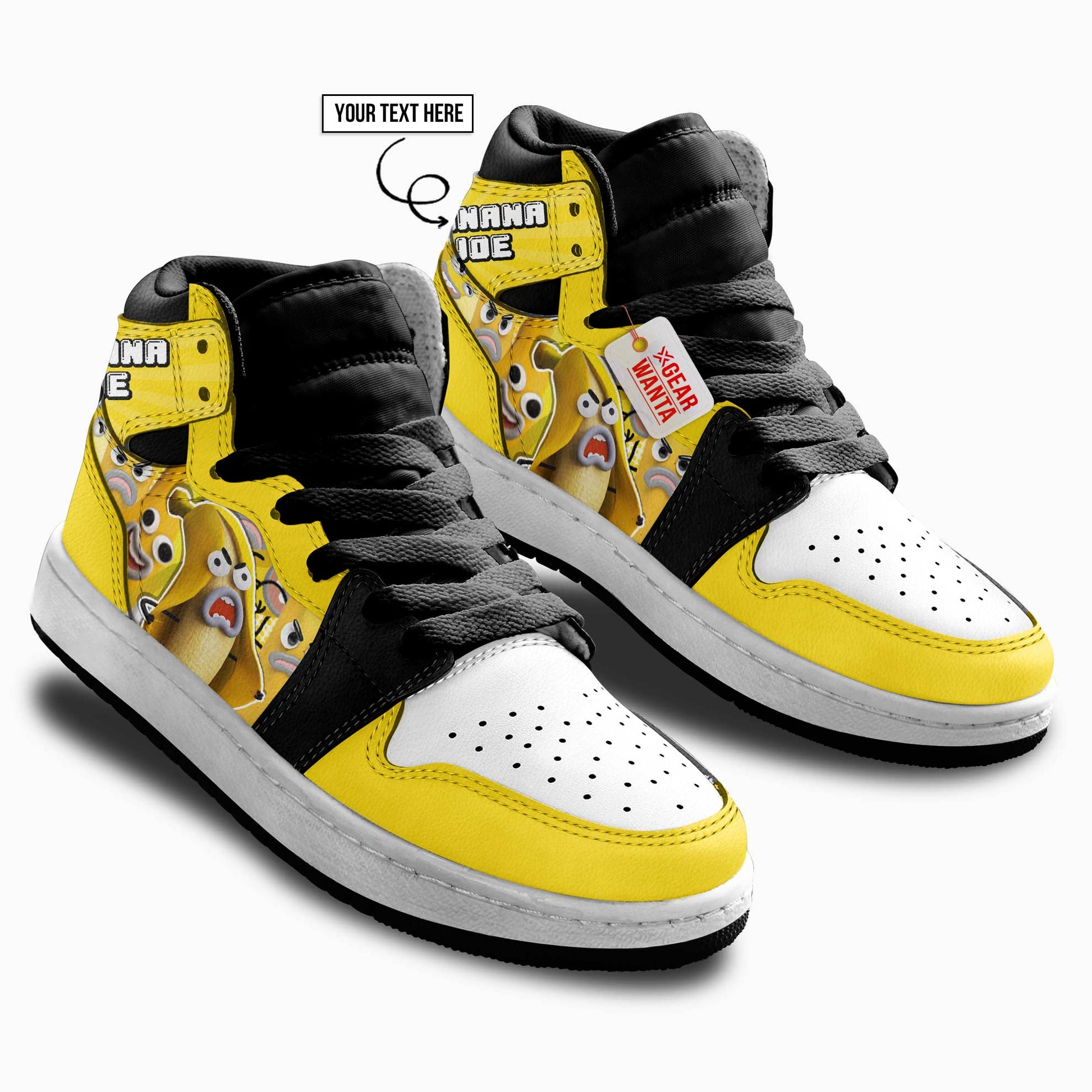 Banana Joe Kid J1s Sneakers Cartoon Collection - Gearwanta.com