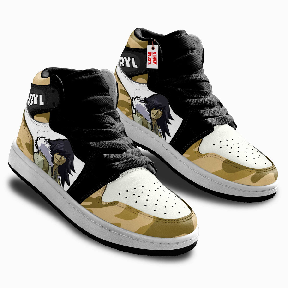 Baryl Mega Man Kid Sneakers Custom For Kids-Gear Wanta