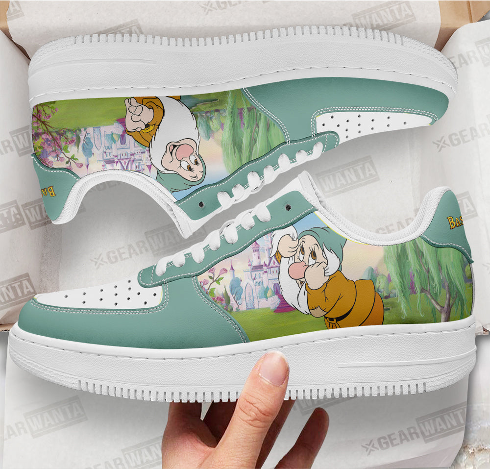 Bashful Snow White and 7 Dwarfs Custom Air Sneakers QD12-Gear Wanta