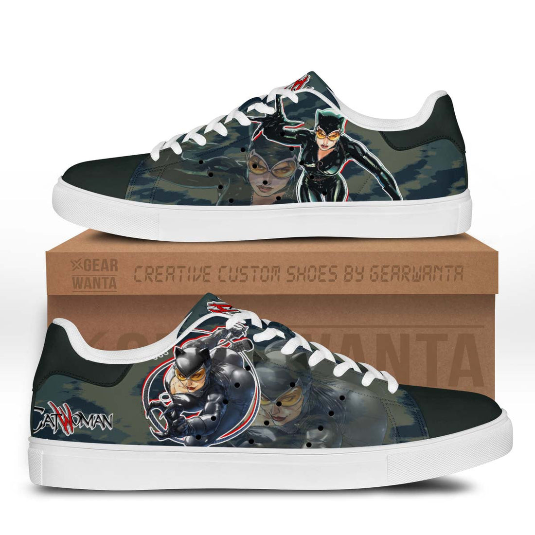 Batman Catwoman Stan Shoes Custom-Gear Wanta