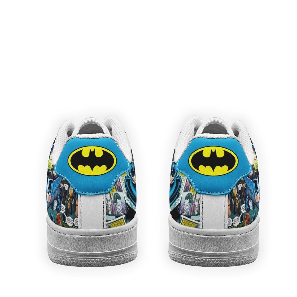 Batman Air Sneakers Custom Superhero Comic Shoes-Gear Wanta