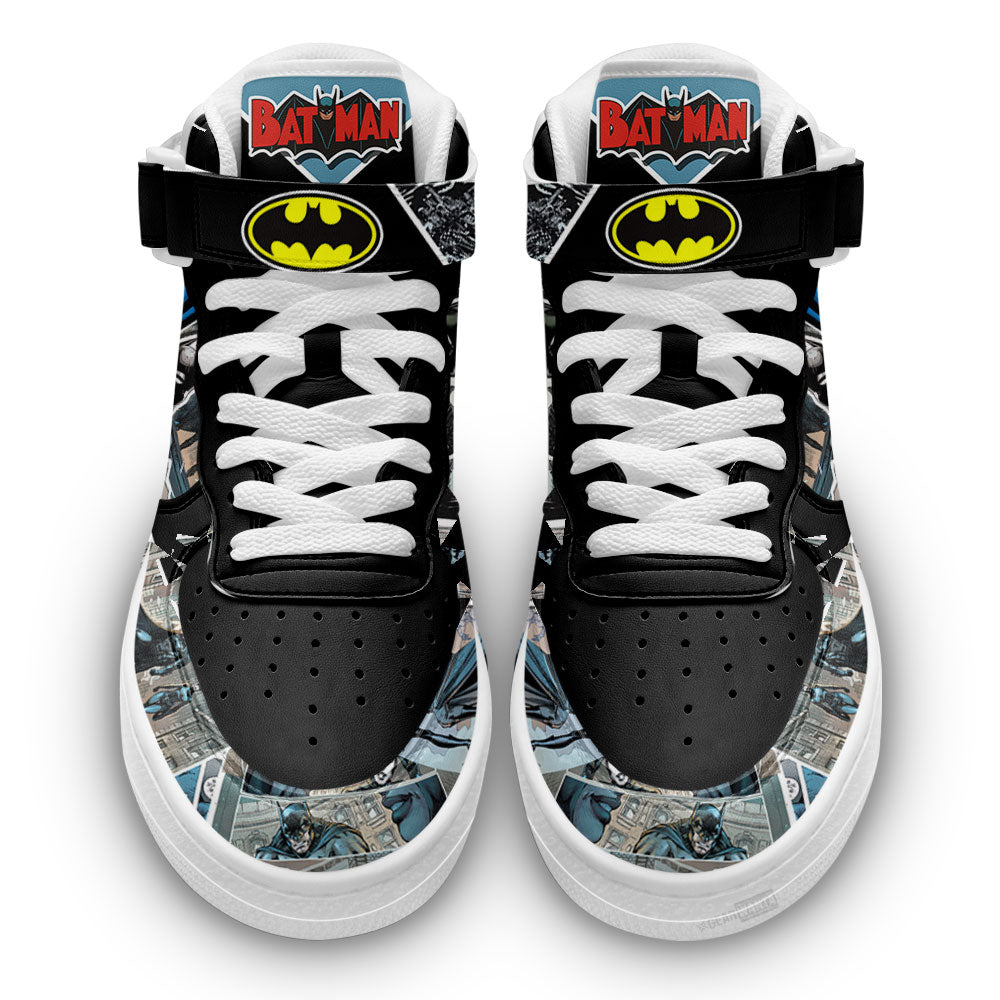 Batman Air Mid Shoes Custom Sneakers Fans-Gear Wanta