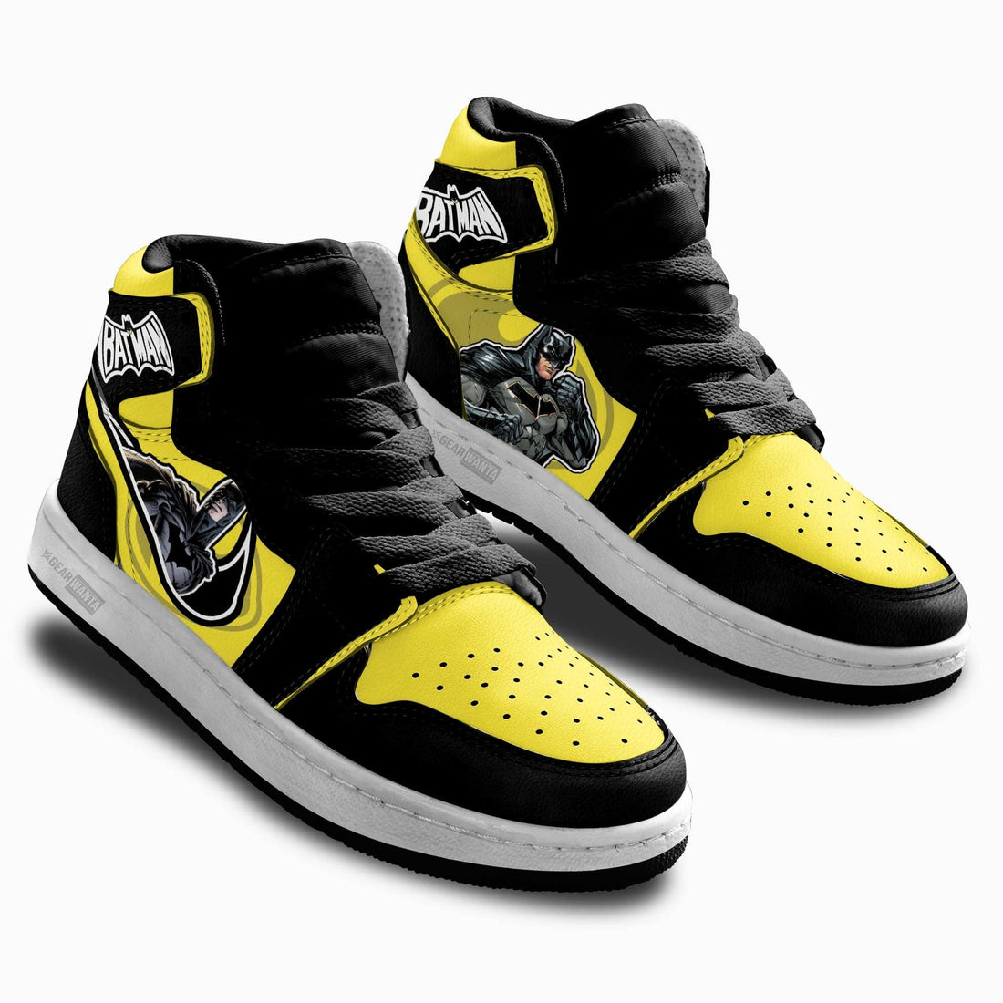 Batman Kids J1 Sneakers Custom Shoes For Kids-Gear Wanta