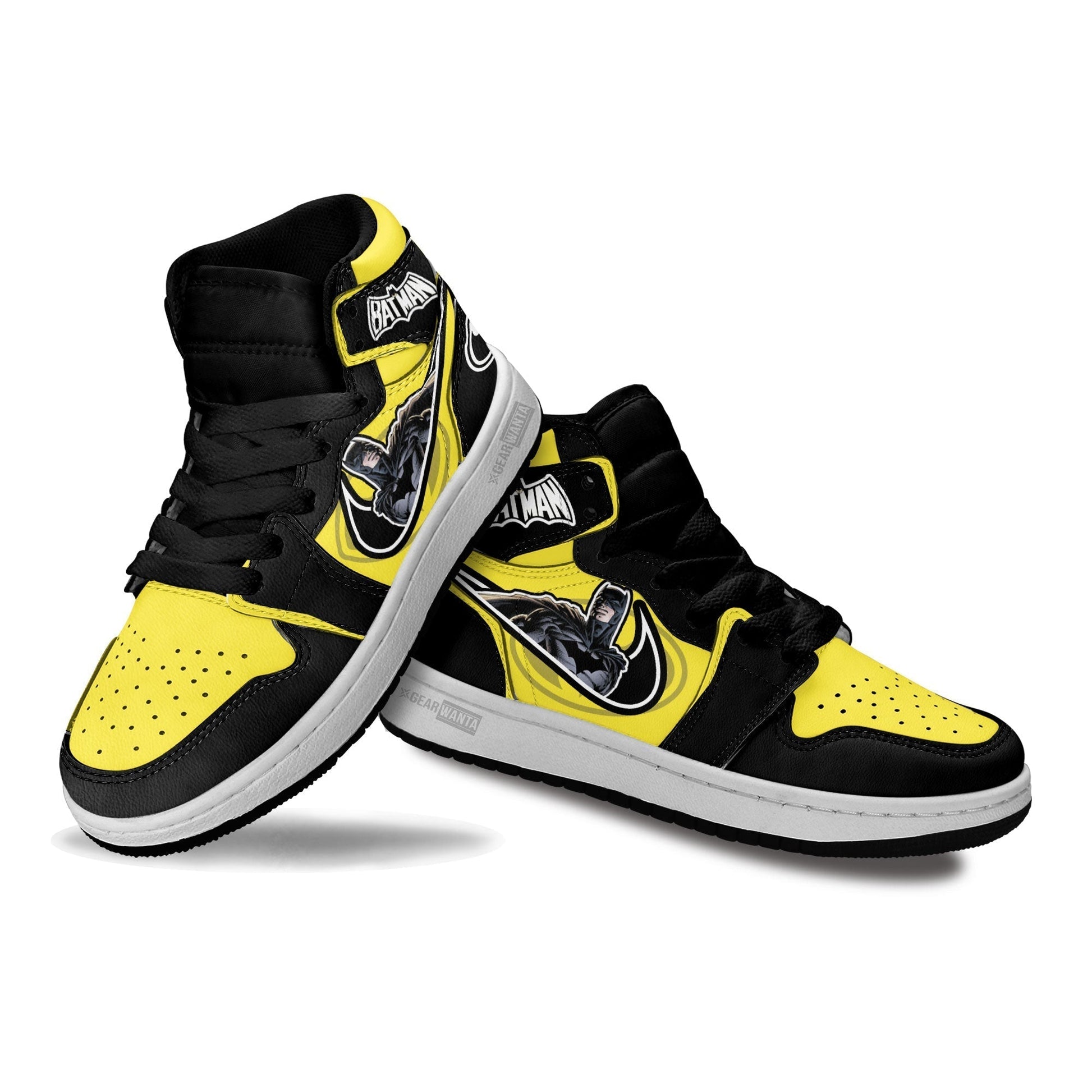 Batman Kids J1 Sneakers Custom Shoes For Kids-Gear Wanta