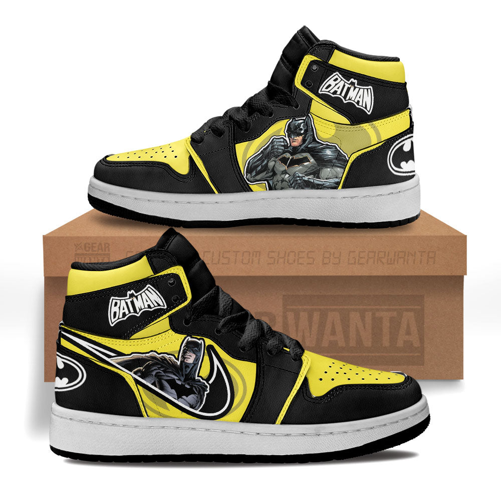 Batman Kids J1 Sneakers Custom Shoes For Kids-Gear Wanta