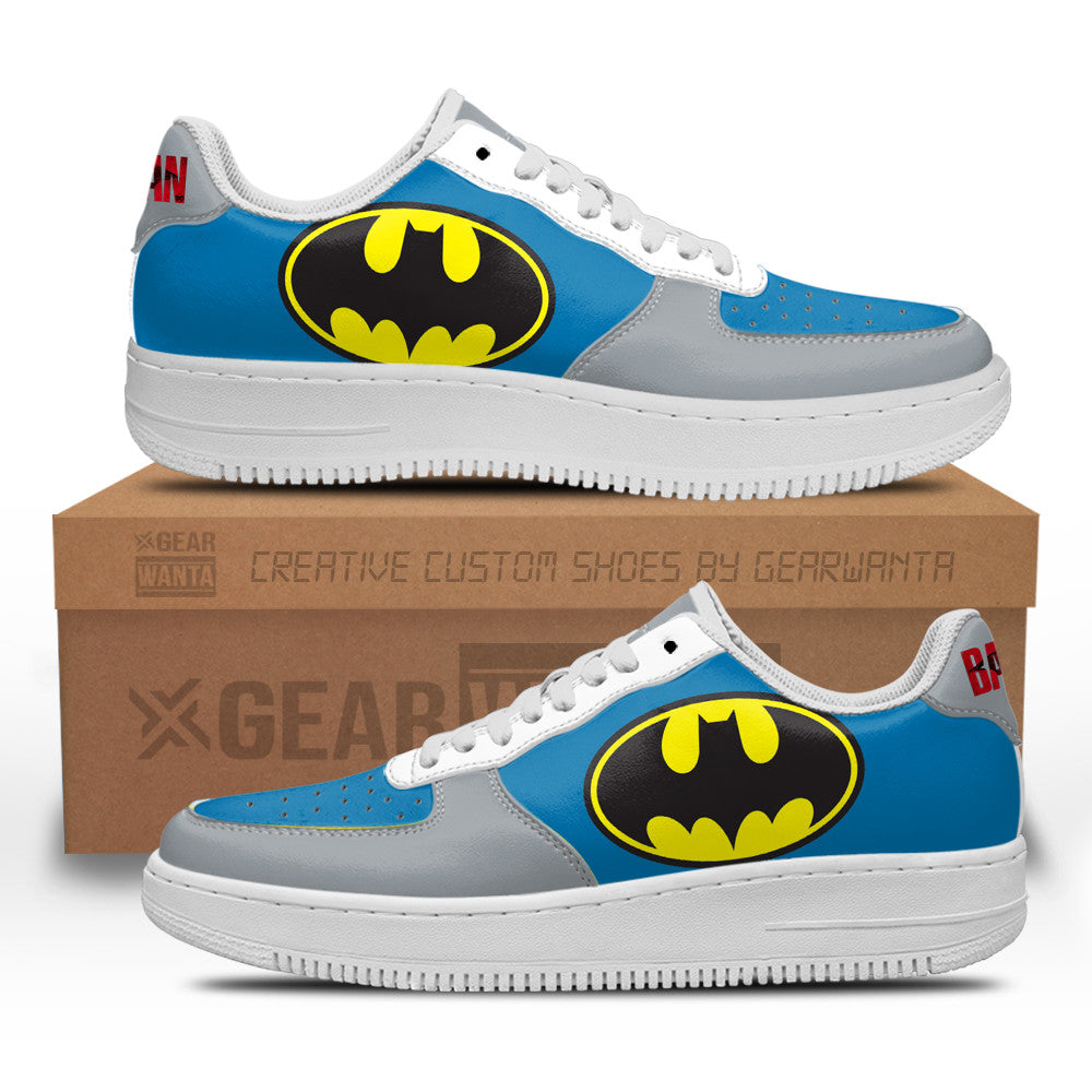 Batman Super Hero Custom Air Sneakers QD22-Gear Wanta