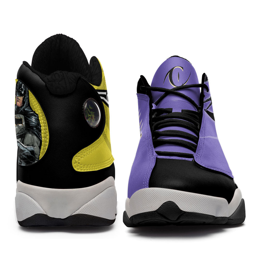 Batman vs Catwoman J13 Sneakers Super Heroes Custom Shoes-Gear Wanta