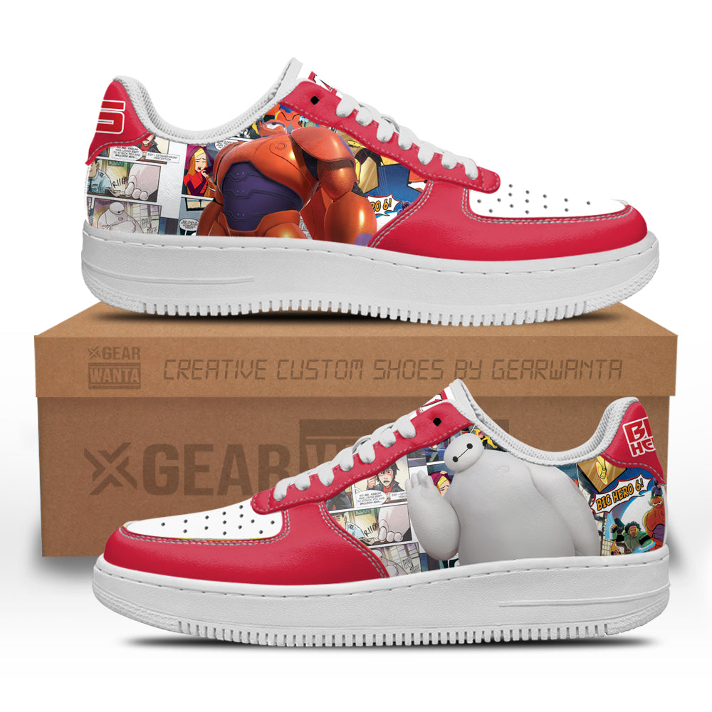Baymax Air Sneakers Custom Superhero Comic Shoes-Gear Wanta