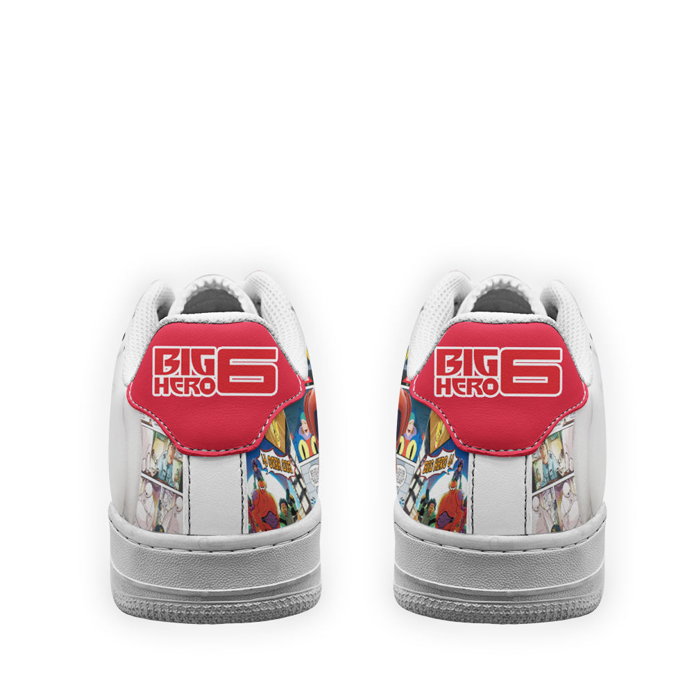 Baymax Air Sneakers Custom Superhero Comic Shoes-Gear Wanta