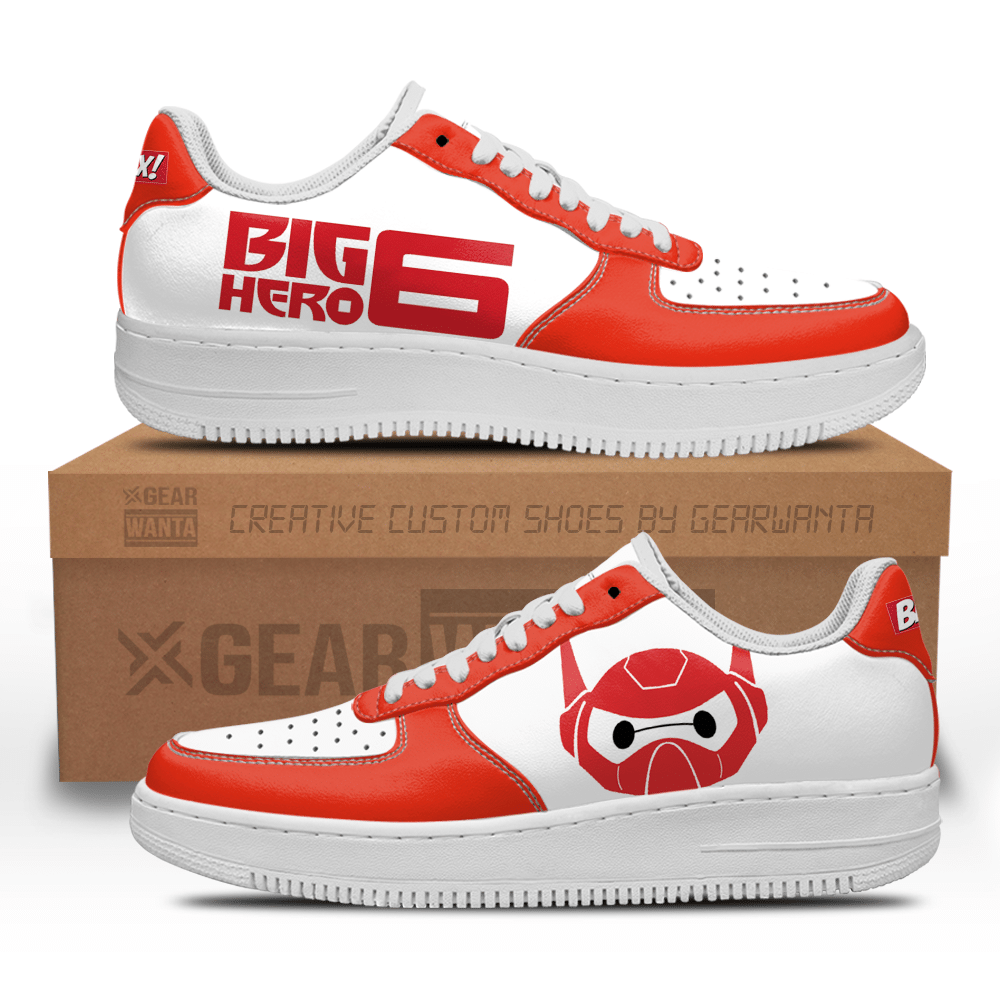 Baymax Super Hero Custom Air Sneakers QD22-Gear Wanta
