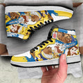 Belle and Beast J1 Shoes Custom For Fans- gearwanta.com