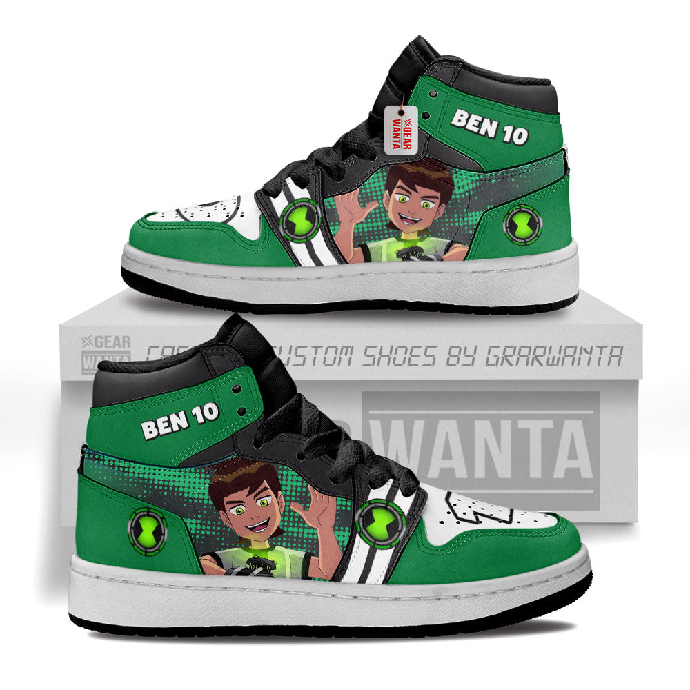Ben 10 Kid J1s Sneakers Cartoon Collection - Gearwanta.com