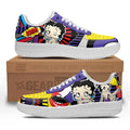 Betty Boop Air Sneakers Custom Shoes-Gear Wanta