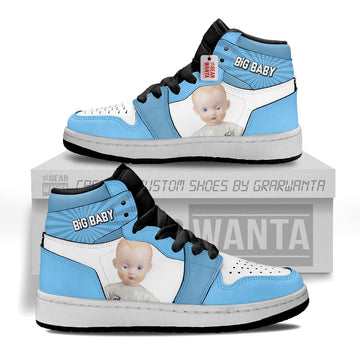 Big Baby Kid J1s Sneakers Personalized Cartoon Collection - Gearwanta.com