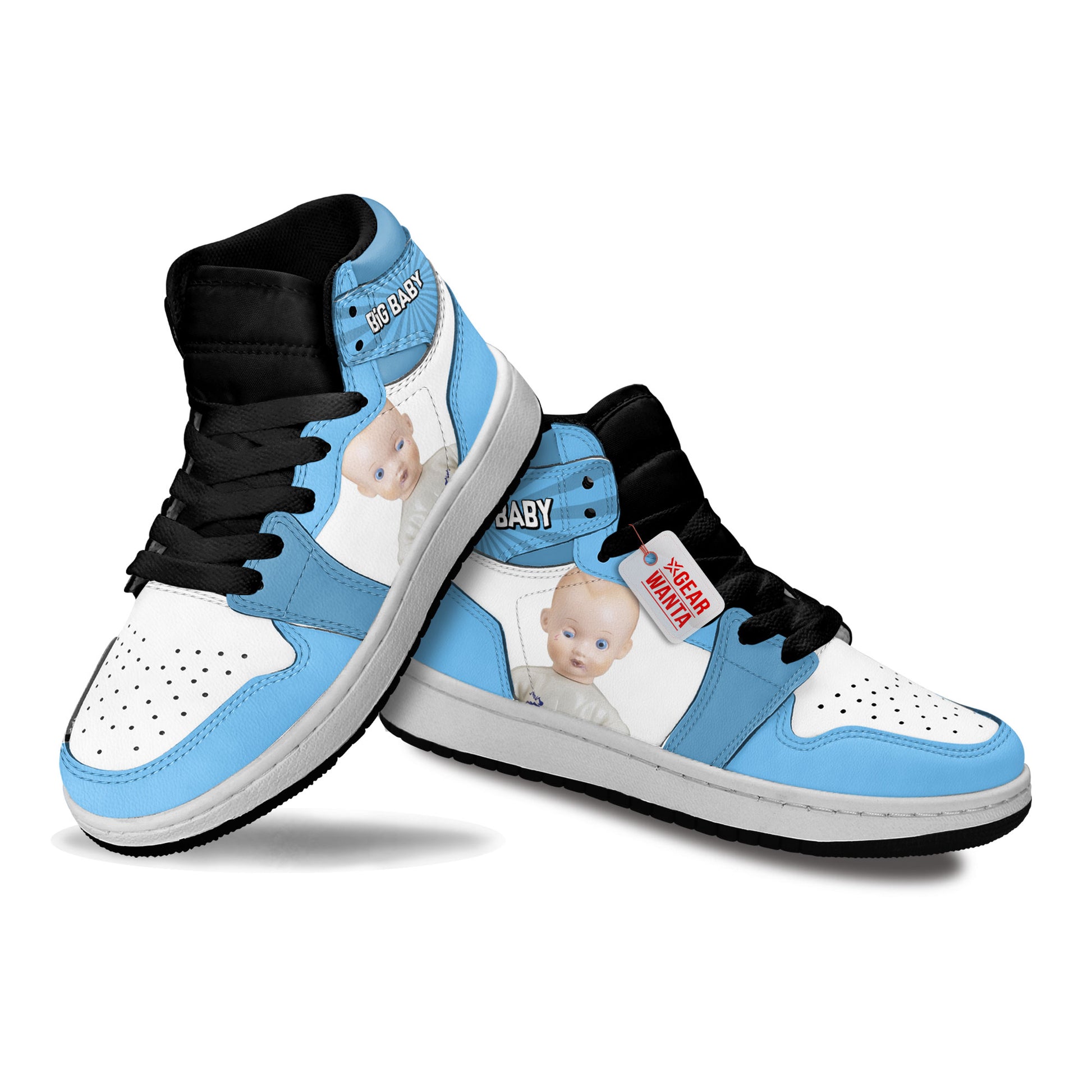 Big Baby Kid J1s Sneakers Personalized Cartoon Collection - Gearwanta.com
