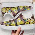 Bill Cipher Gravity Falls Air Sneakers Custom Cartoon Shoes-Gear Wanta