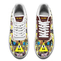 Bill Cipher Gravity Falls Air Sneakers Custom Cartoon Shoes-Gear Wanta