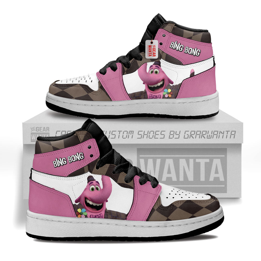 Bing Bong Kid J1s Sneakers Personalized Cartoon Collection - Gearwanta.com