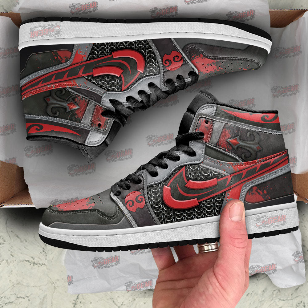 Black Knight Game Character Shoes Custom For Fans-Gear Wanta