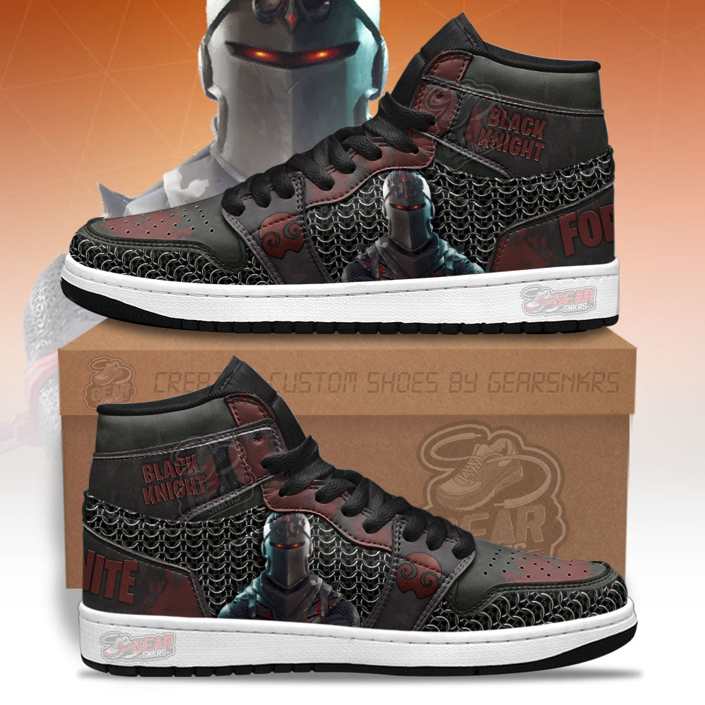 Black Knight Skin Game Character Shoes Custom For Fans-Gear Wanta