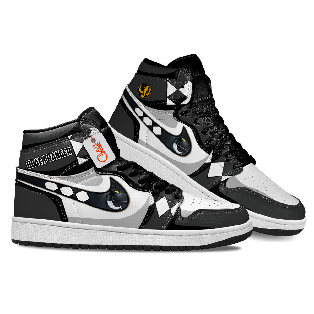 Black Ranger J1-Sneakers Movies Custom Shoes Gearwanta.com