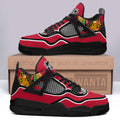 Blackhawks Aj4 Sneakers Custom Shoes-Gear Wanta