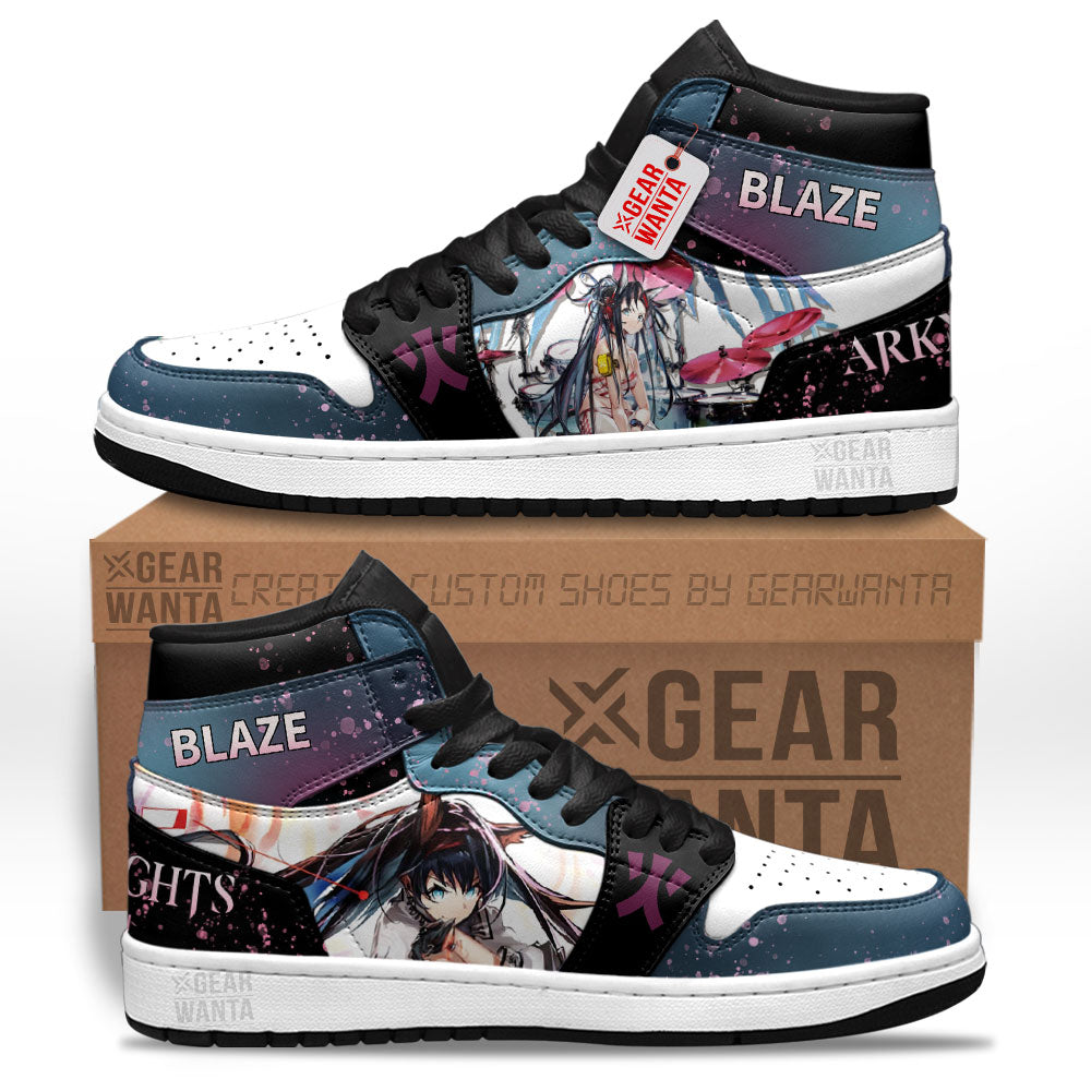 Blaze Skin J1-Sneakers Custom Shoes MN0407-Gear Wanta