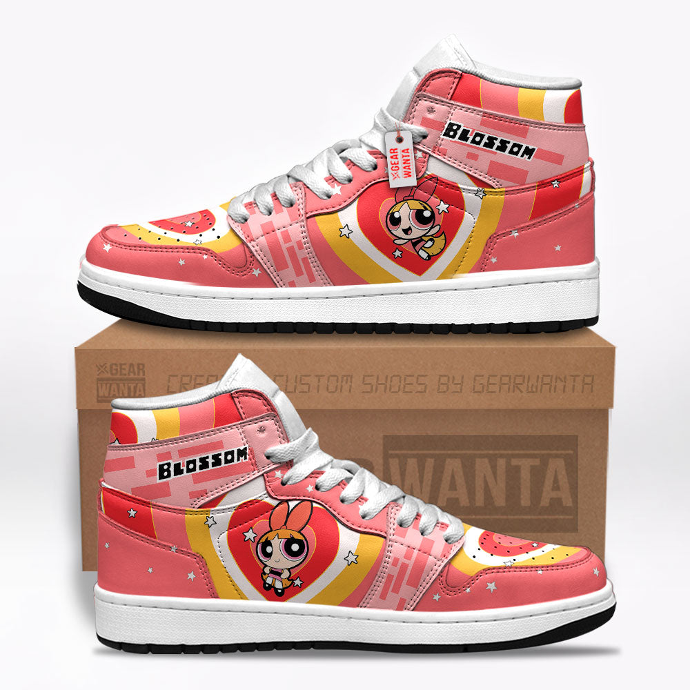 Blossom The Powerpuff Girls J1 Shoes Custom Sneakers For Fans TT25-Gear Wanta
