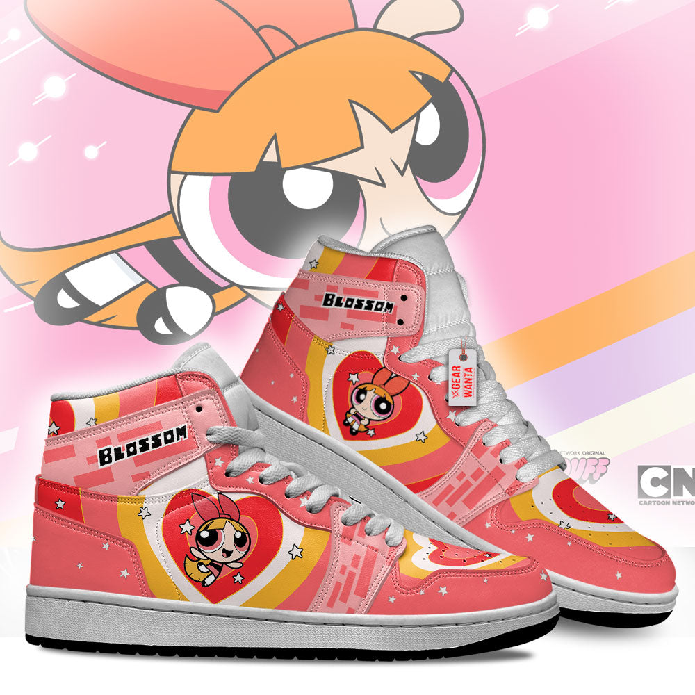 Blossom The Powerpuff Girls J1 Shoes Custom Sneakers For Fans TT25-Gear Wanta