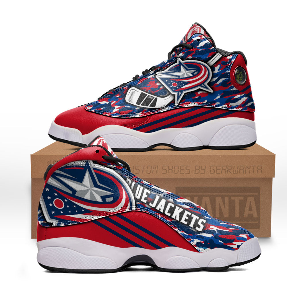 Blue Jackets J13 Sneakers Custom Shoes-Gear Wanta