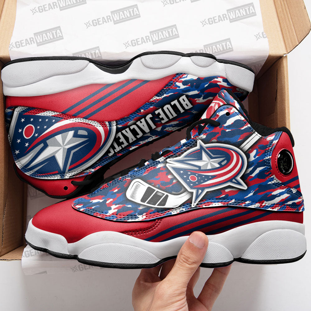 Blue Jackets J13 Sneakers Custom Shoes-Gear Wanta