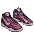 Blue Jackets J13 Sneakers Sport Custom Shoes-Gear Wanta