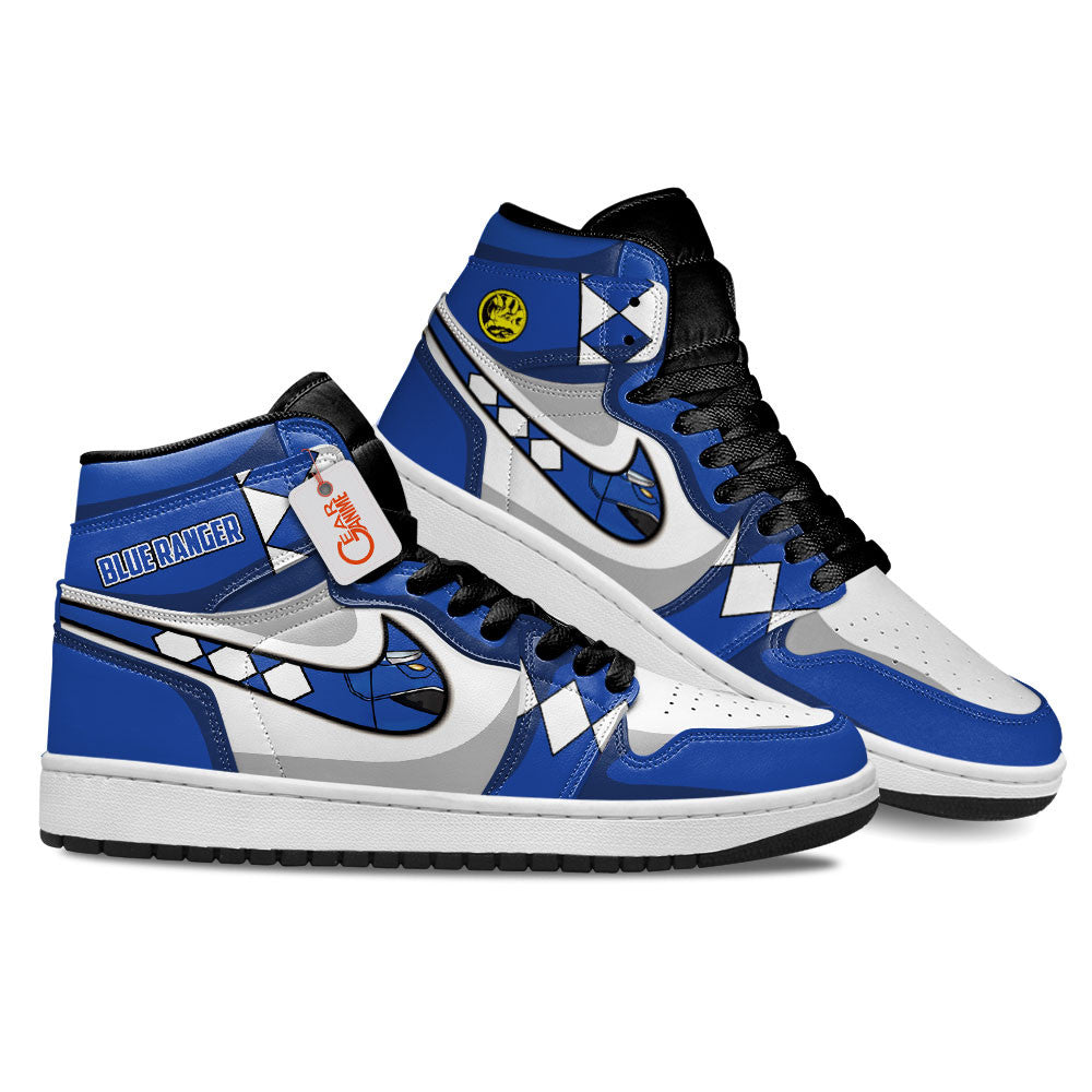 Blue Ranger J1-Sneakers Custom Movies Shoes Gearwanta.com