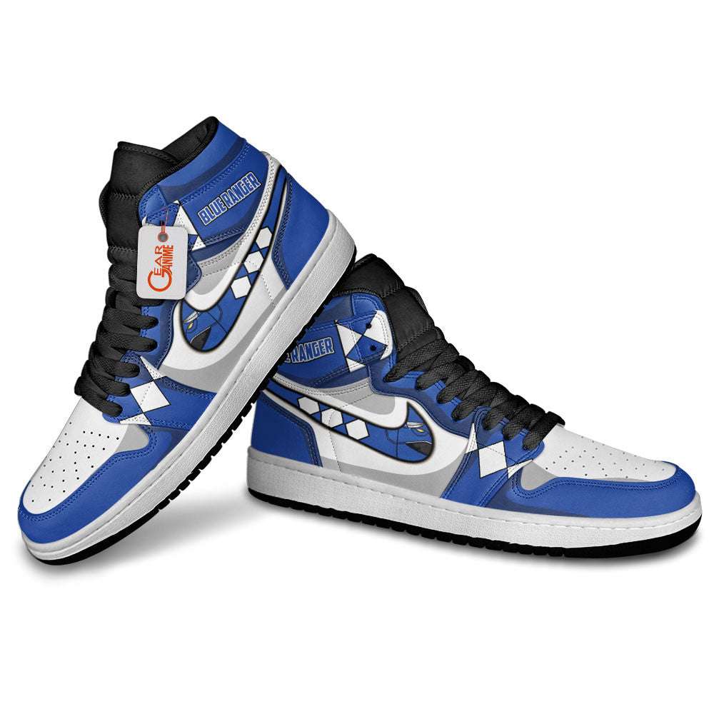 Blue Ranger J1-Sneakers Custom Movies Shoes Gearwanta.com