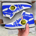 Blue Ranger Mighty Morphin Power Rangers J1 Shoes Custom Sneakers TT12-Gear Wanta