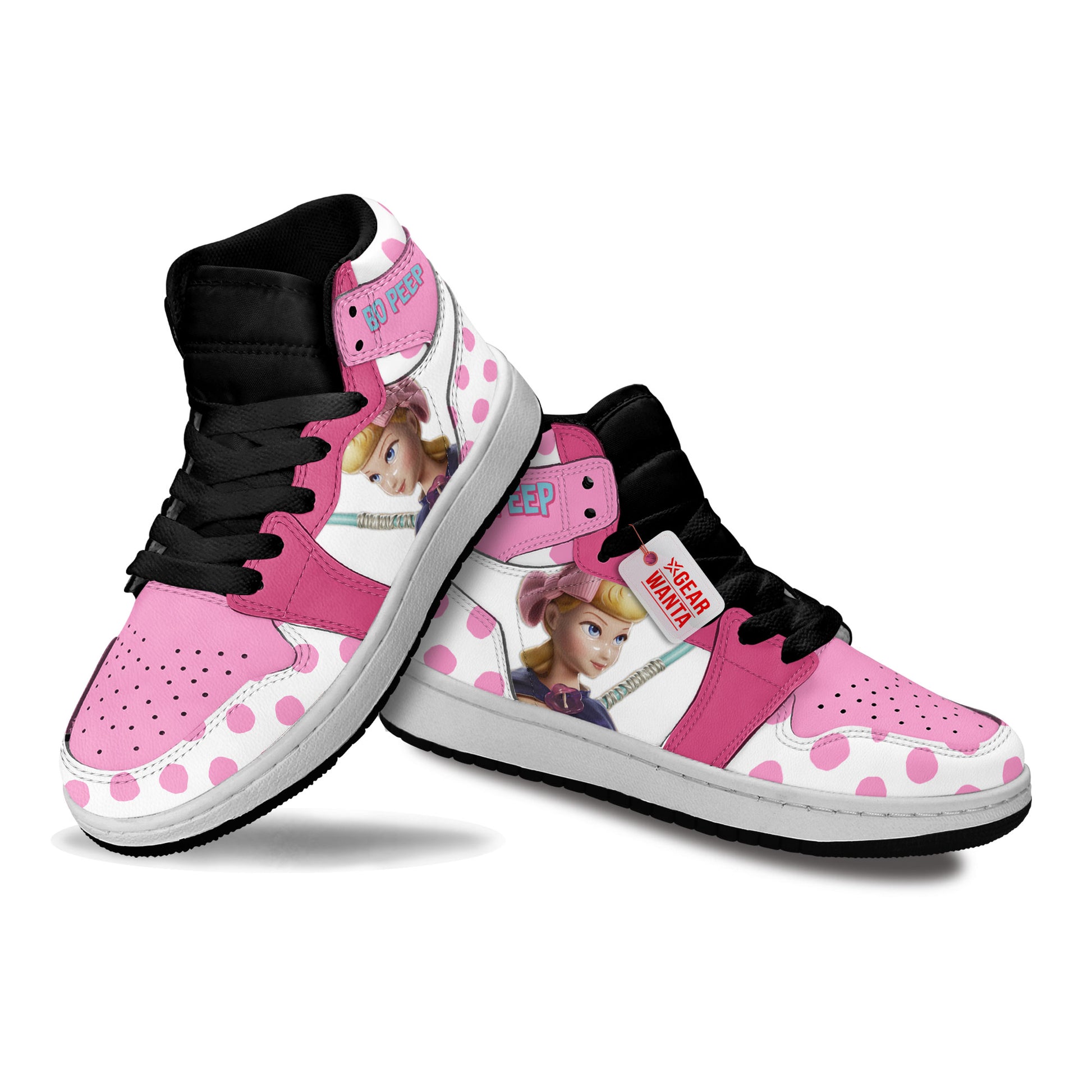Bo Peep Kid J1s Sneakers Personalized Cartoon Collection - Gearwanta.com