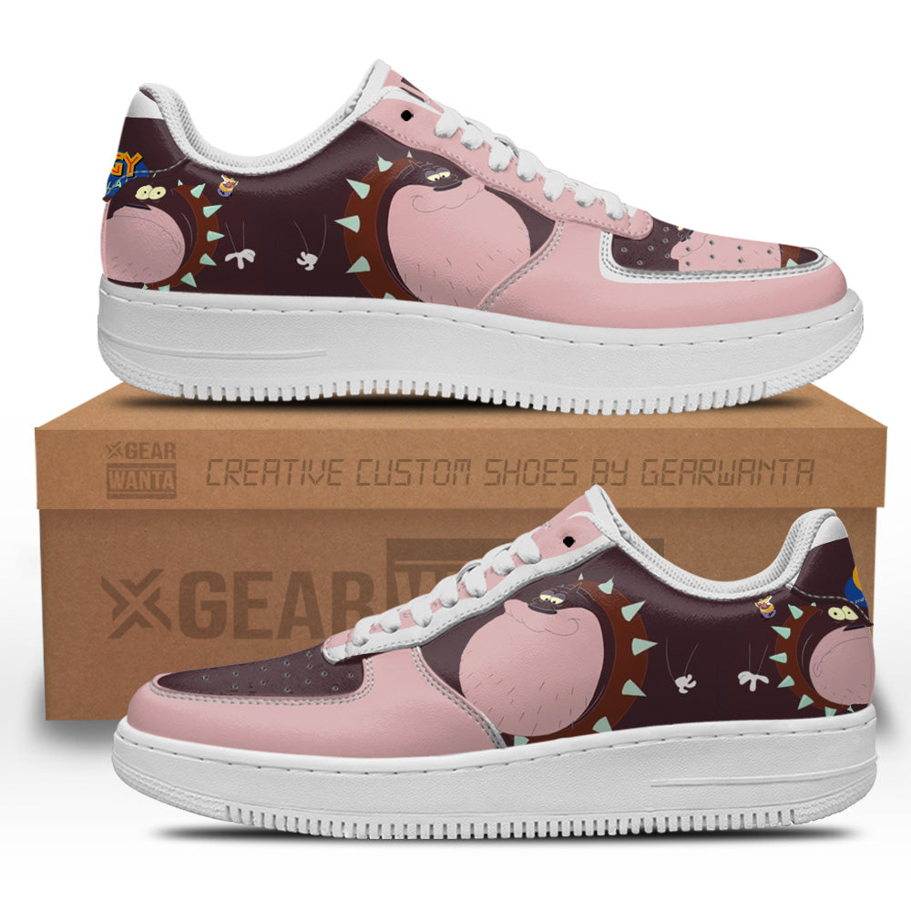 Bob Air Sneakers Custom Oggy and the Cockroaches Cartoon Shoes-Gear Wanta