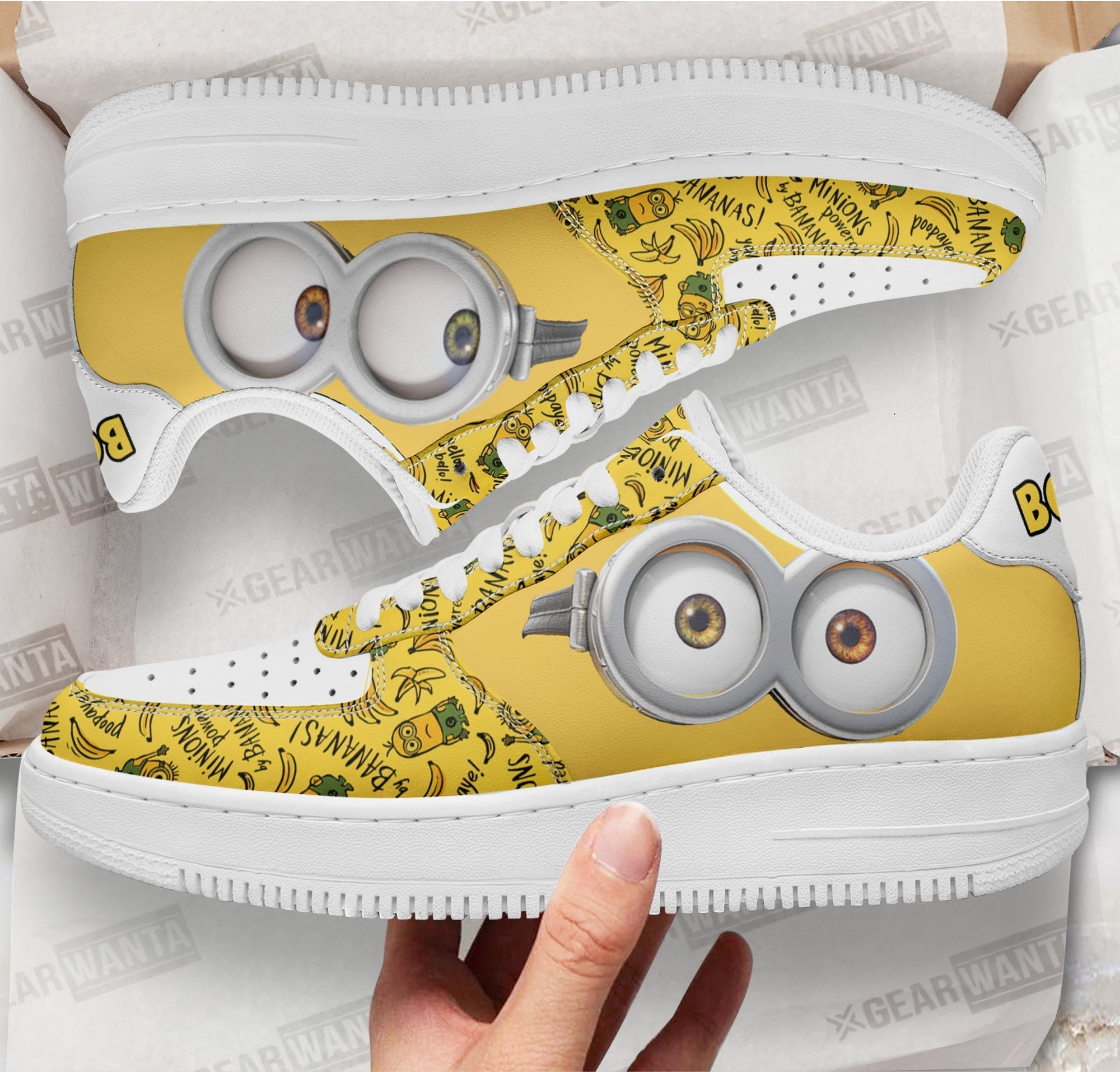 Bob Minion Air Sneakers Custom Shoes-Gear Wanta