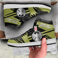 Boba Fett Mandalorian Star Wars Symbol J1 Shoes Custom TT20-Gear Wanta