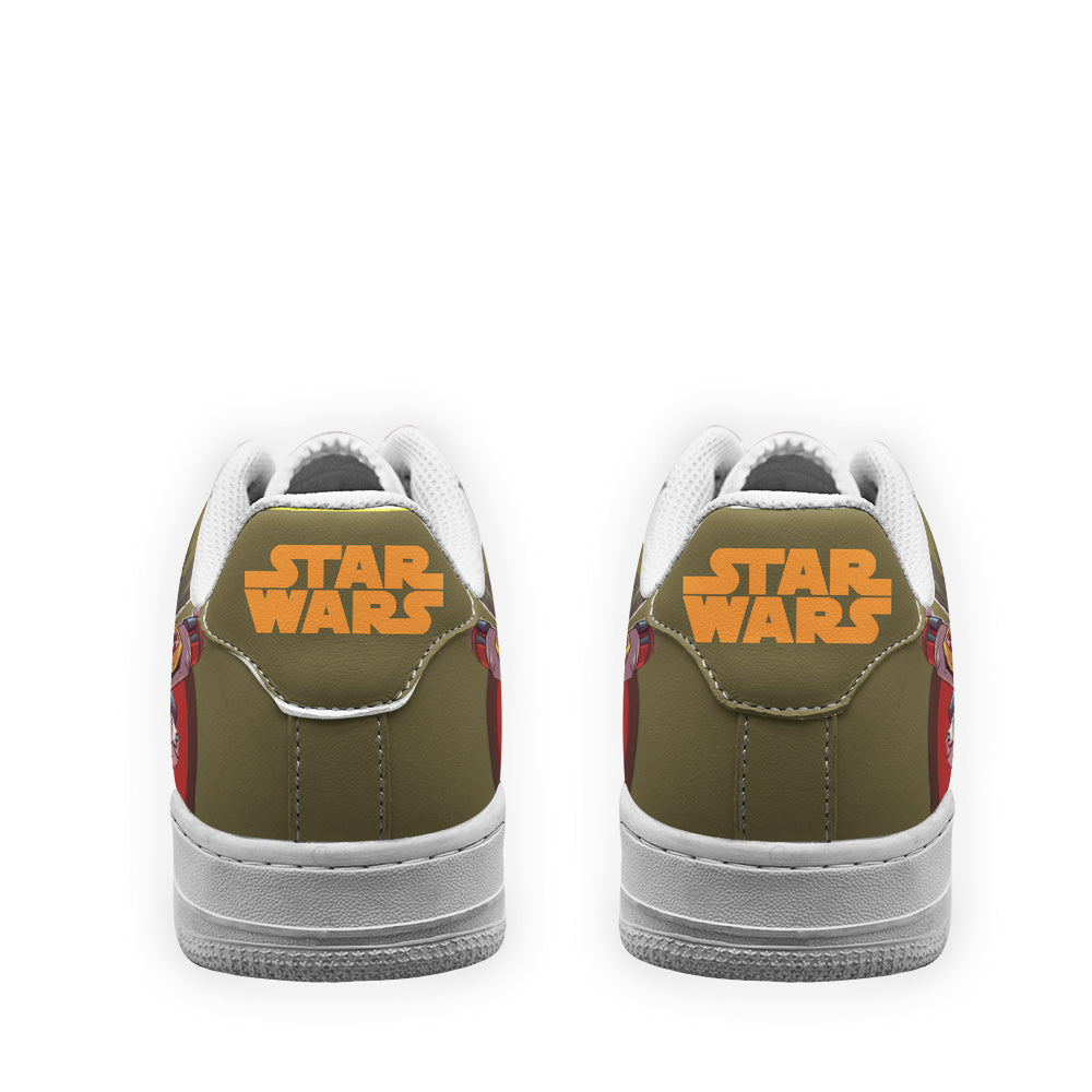 Boba Fett Star Wars Custom Air Sneakers LT11-Gear Wanta